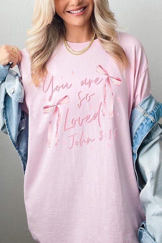 You Are So Loved Graphic Plus Heavy Cotton Tee