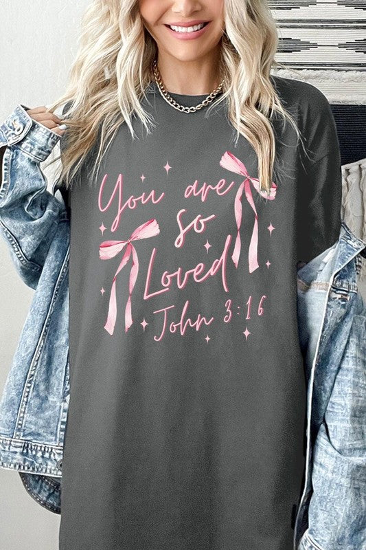 You Are So Loved Graphic Plus Heavy Cotton Tee