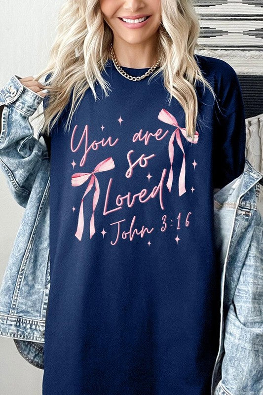 You Are So Loved Graphic Plus Heavy Cotton Tee